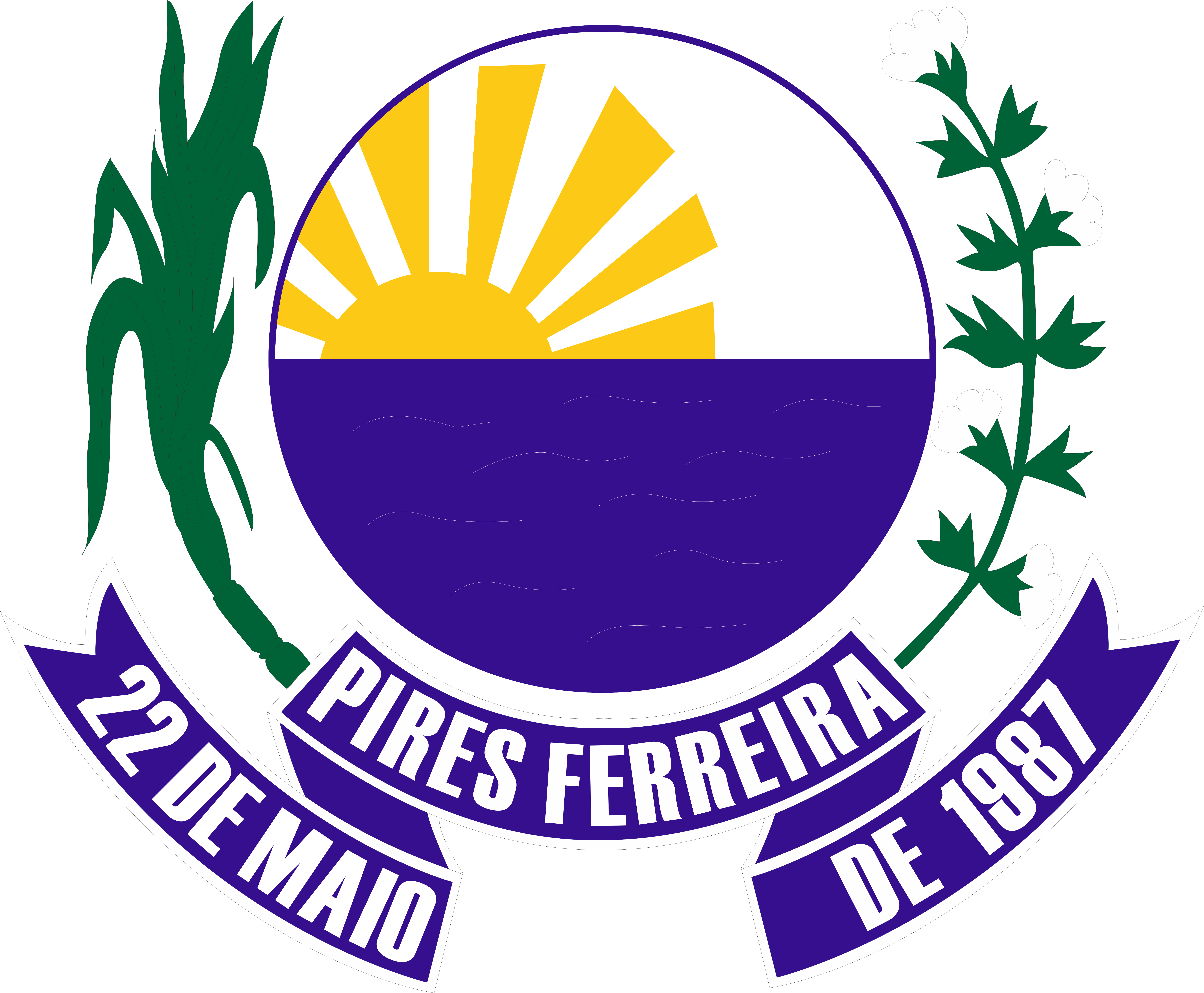 Brasão da Câmara Municipal de Pires Ferreira